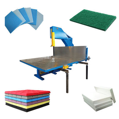 Cortador manual de cuchilla vertical para la distribución de alfombras de papel de plástico de plástico y cuero EPE