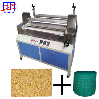 AC380/50HZ máquina de laminado de corte de espuma de esponja de cocina para la línea de producción de espuma