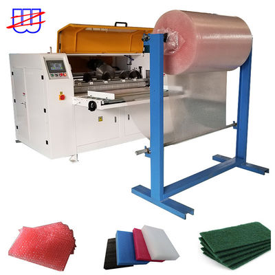 Cortador transversal de control PLC totalmente automático para cortar y cortar hojas de papel de espuma EPE EVA