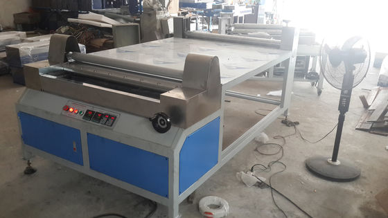 Envase de embalaje Lavadora de cocina Tejido máquina de pegamento de fusión en caliente Revestimiento de cuero de caucho