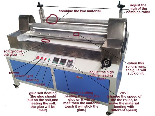 Esponja de cocina de PVC y almohadilla de limpieza de fibra máquina laminadora de pegamento de fusión en caliente duradera