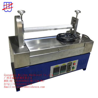 Aplicación precisa con el aplicador de pegamento de fusión en caliente de doble rodillo de 600 mm WZ-S600L