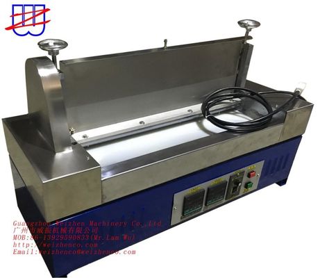Máquina de revestimiento de rodillos de pegamento de espuma de embalaje WZ-S800L con accionamiento eléctrico
