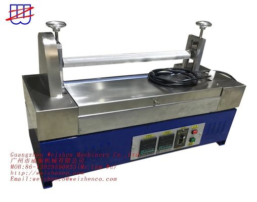 Máquina de revestimiento de rodillos de pegamento de espuma de embalaje WZ-S800L con accionamiento eléctrico