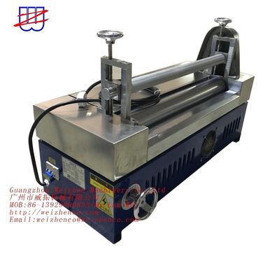 Máquina de revestimiento de rodillos de pegamento de espuma de embalaje WZ-S800L con accionamiento eléctrico