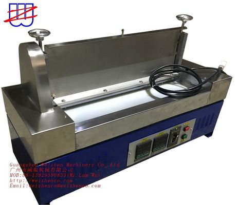 Máquina de laminado de pegamento de fusión en caliente EPE/EVA de doble rodillo de 800 mm para los requisitos del cliente