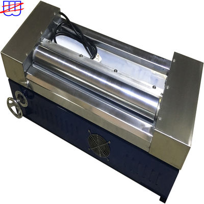 Máquina de pegado de pegamento de fusión en caliente Máquina de pegado de un solo rodillo para funcionamiento semiautomático
